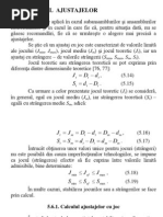 Calculul Ajustajelor