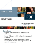 VLSM and Cidr: Routing Protocols and Concepts - Chapter 6