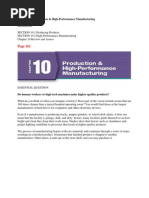 Chapter 10 Production High-Performance Manufacturing p162-181