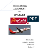 Business Strategy ASSIGNMENT ON SPICEJET