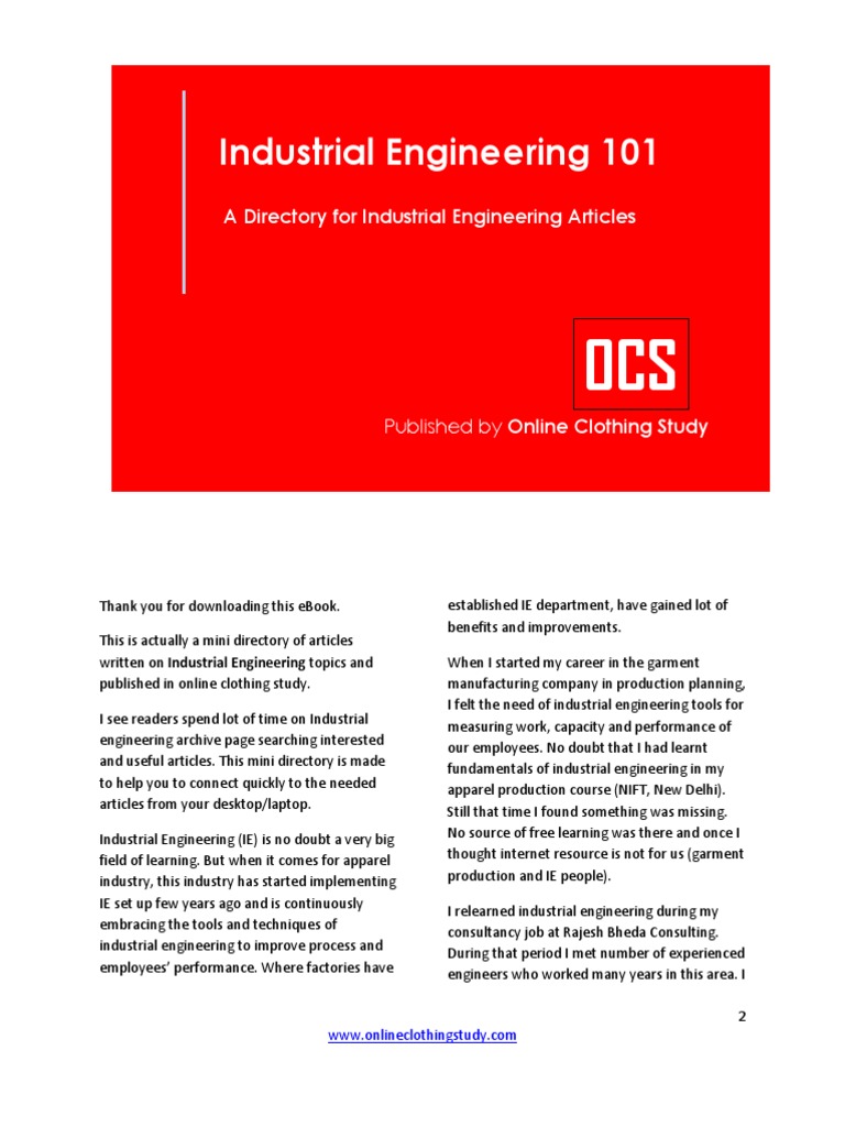 makeover by shimah on Industrial Engineering 101 Sewing Industrial Engineering