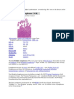 Non-Hodgkin's Lymphomas (NHL) : Classification and External Resources