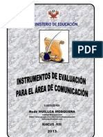 Instrumentos de Evaluación Folleto RHM