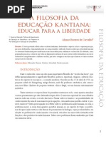 kant e educação