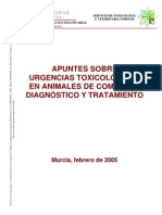 Libros Apuntes Sobre Urgencias Toxicologicas