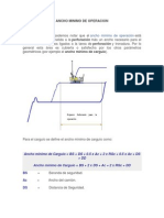 Ancho Minimo de Operacion