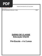 diario-classe educação infantil