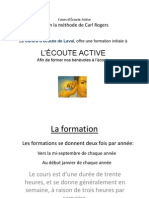 Presentation Cours Ecoute Active