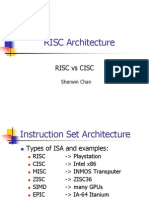 Sherwin Chan - RISC Architecture