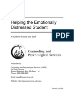 Helping The Emotionally Distressed Student