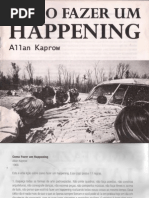 KAPROW, Allan - Como Fazer Um Happening