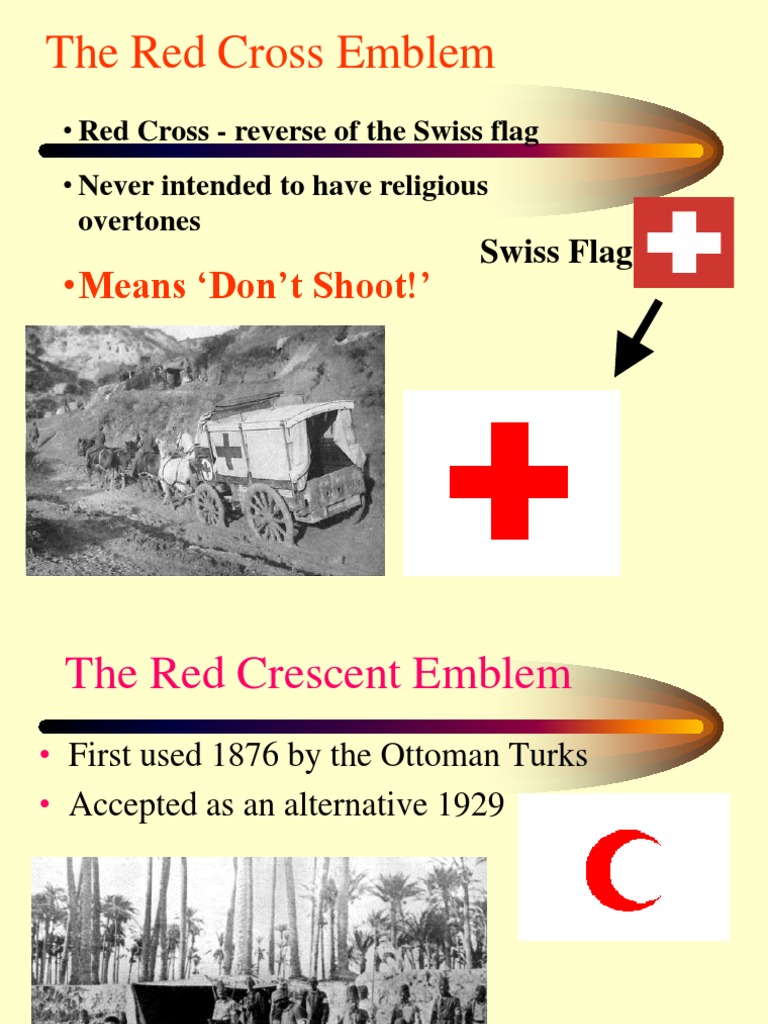 Understanding the Red Cross Emblem | PDF
