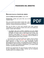 La Vida Financiera Del Ministro