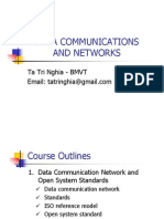 Data Communications and Networks - Course Outline