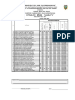 Registros de Calificaciones Quimestral 2013-2014