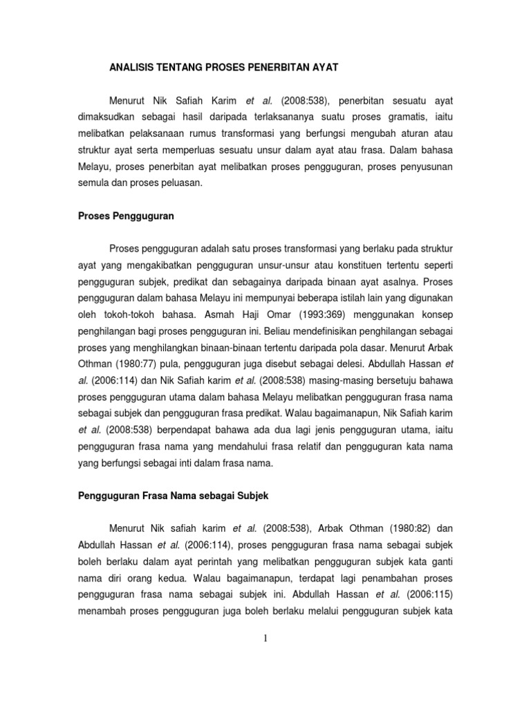 Proses Penerbitan Ayat Pdf