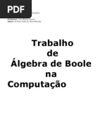 Trabalho de Algebra de Boole