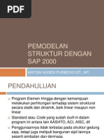 Download Pemodelan Struktur Dengan Sap 2000 by Anton Husen Purboyo SN164996318 doc pdf