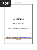 As Criadas - Jean Genet