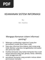 Download Keamanan Sistem Informasi Sia by Ratim SN164998624 doc pdf