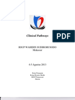 Download Dody Firmanda 2013 - Clinical Pathways RSUP Wahidin Sudiro Husodo Makassar 4-5 September 2013 by Dody Firmanda SN165002273 doc pdf