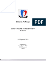 Dody Firmanda 2013 - Clinical Pathways RSUP Wahidin Sudiro Husodo Makassar 4-5 September 2013