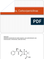 Ampicilina, Carboxipenicilinas