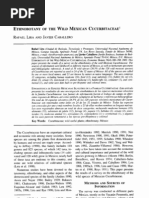 Ethobotany if the Wild Mexican Cucurbitaceae