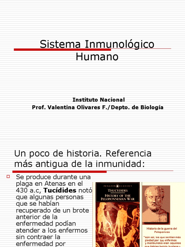 Historia de La Inmunología Luis Pasteur Inmunología
