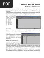 Download Cara Membuat Web Dengan Microsoft FrontPage by Billie SN16502207 doc pdf