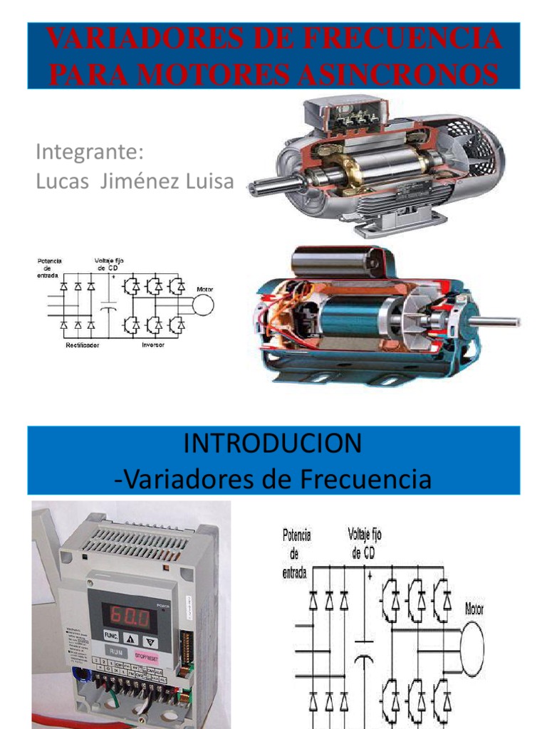 Variadores de Frecuencia en Motores Asíncronos | PDF