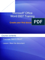 MS Word 2007