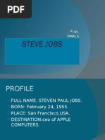 Download steve jobs by veerabalaji SN16503233 doc pdf