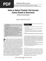 Download Herbs or Natural Products That INCREASE Cancer Growth by Esther Cheong SN165039762 doc pdf