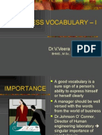 Business Vocabulary - I