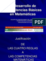 Desarrollo de Competencias Basicas en Matematicas