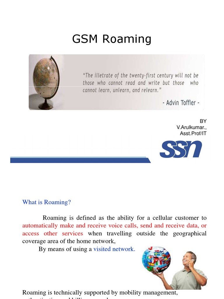 GSM Roaming | PDF