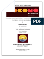 " Astudy On Tata Docomo": Master of Business Administration by Srikanta Sahu