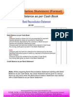Bank Reconciliation Format PDF