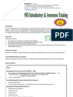 1.ISO9001-2008-QMS-Introductory & Awareness Training Course Outline