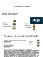 Ayurvedic Dental Products, Organic Toothpaste, Organic Tooth Powder