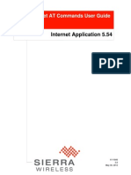 AirPrime - Internet Application 5.54 - At Commands User Guide - Rev2.0