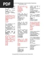 MCQ in Electronics - Transmission Lines