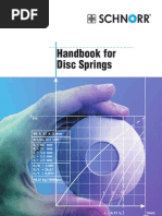 Schnorr - Handbook For Disc Springs