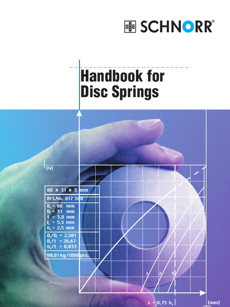 Schnorr - Handbook For Disc Springs | PDF