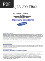 Download Galaxy Tab 3 Wifi SM-T310 JB English User Manual by manooalku SN165061232 doc pdf