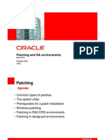 PatchingOracle Database Patching