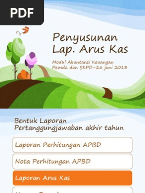 Penyusunan Laporan Arus Kas Dan Calk