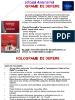 Holograme de Durere