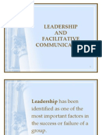 Leadership AND Facilitative Communication